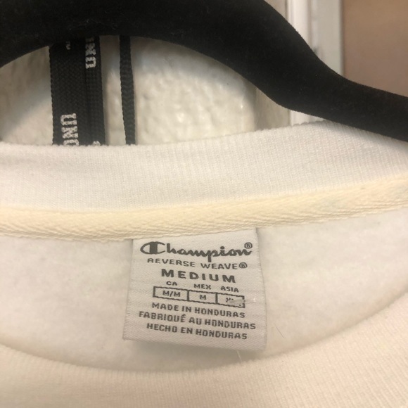 White champion crewneck oversized - Picture 2 of 3